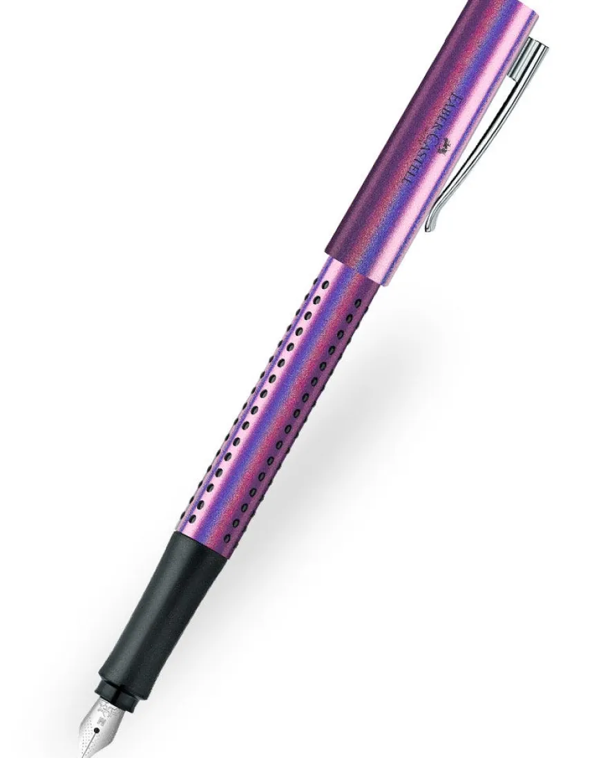 Faber-Castell Grip Edition Glam Violet Fountain Pen