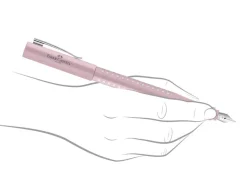 Faber-Castell Grip Edition Sparkle Rose Fountain Pen