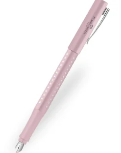 Faber-Castell Grip Edition Sparkle Rose Fountain Pen