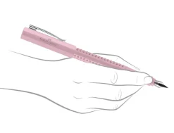 Faber-Castell Grip 2010 Rose Shadows Ballpoint & Fountain Pen Gift Set