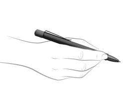 Faber-Castell Hexo Matt Black Ballpoint Pen
