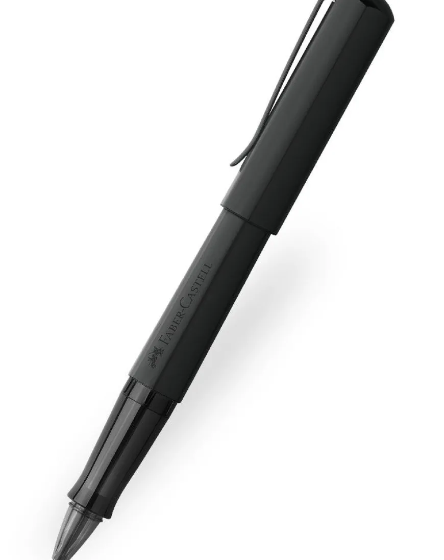 Faber-Castell Hexo Matt Black Rollerball Pen