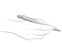 Faber-Castell Hexo Matt Silver Ballpoint Pen