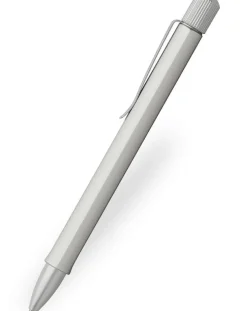 Faber-Castell Hexo Matt Silver Ballpoint Pen
