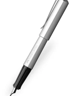 Faber-Castell Hexo Silver Fountain Pen