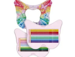Faber-Castell Sparkle Butterfly 20 Colour Pencil Gift Set