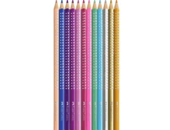 Faber-Castell Sparkle 12 Colour Pencil Tin