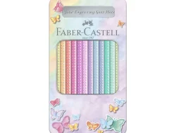Faber-Castell Sparkle Pastel 12 Colour Pencil Tin