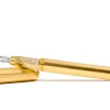 Ferris Wheel Press Carousel Plaited Gold Tress Fountain Pen