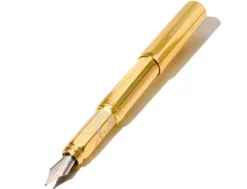 Ferris Wheel Press Carousel Plaited Gold Tress Fountain Pen