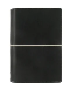 Filofax Domino Personal Organiser - Black
