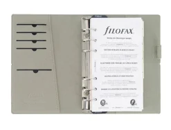 Filofax Domino Personal Organiser - Black