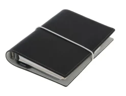 Filofax Domino Personal Organiser - Black