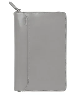 Filofax Lockwood Personal Zip Organiser - Concrete