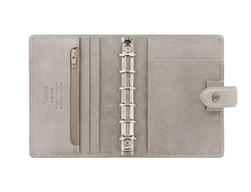 Filofax Malden Pocket Organiser - Stone
