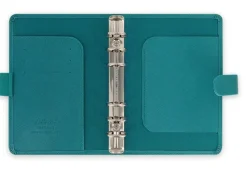 Filofax Saffiano Personal Organiser - Aquamarine