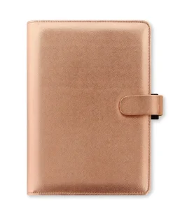 Filofax Saffiano Special Edition Personal Organiser - Rose Gold