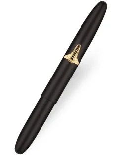 Fisher Space Bullet Pen Black With Shuttle Emblem