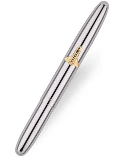 Fisher Space Bullet Pen Chrome With Shuttle Emblem