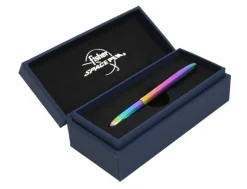 Fisher Space Bullet Pen Titanium Plated Rainbow
