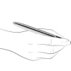 Fisher Space Capacitive Ballpoint Pen with Stylus Grip - Chrome