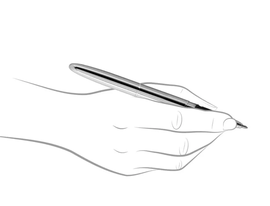 Fisher Space Capacitive Ballpoint Pen with Stylus Grip - Chrome