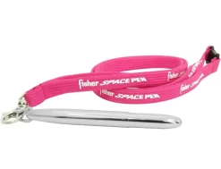 Fisher Space Chrome Bullet Pen with Pink Lanyard