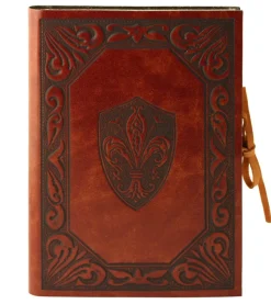 Fleur D'Lys Large Leather Journal