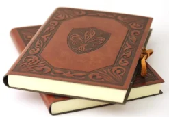 Fleur D'Lys Large Leather Journal