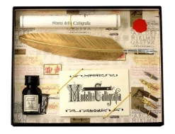 Gold Calligraphy Set