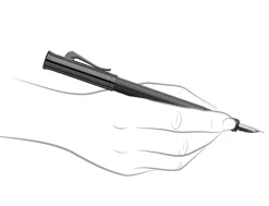 Graf von Faber-Castell Guilloche Black Edition Fountain Pen