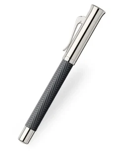 Graf von Faber-Castell Guilloche Black Cisele Rollerball Pen