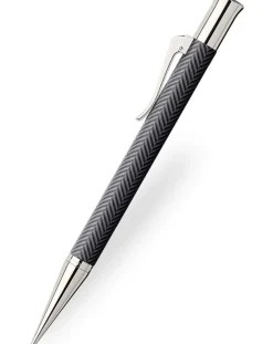 Graf von Faber-Castell Guilloche Black Cisele Mechanical Pencil