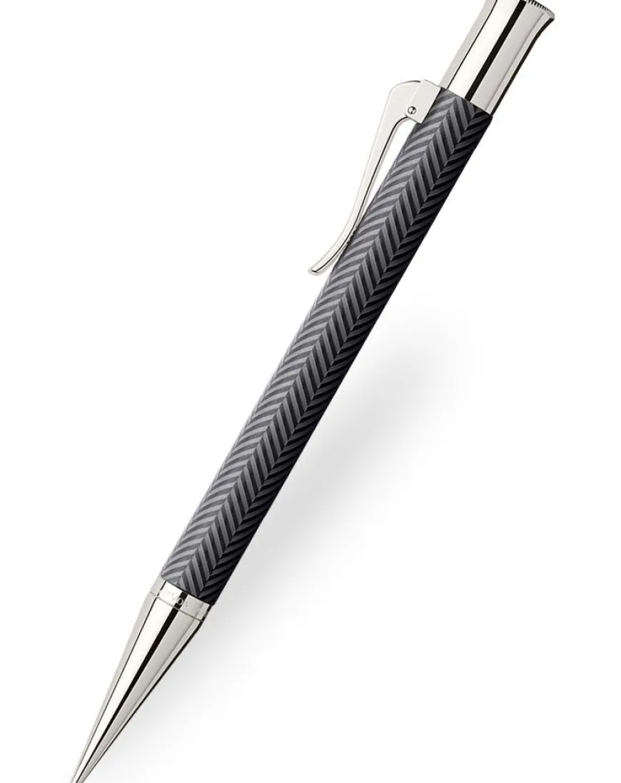 Graf von Faber-Castell Guilloche Black Cisele Mechanical Pencil