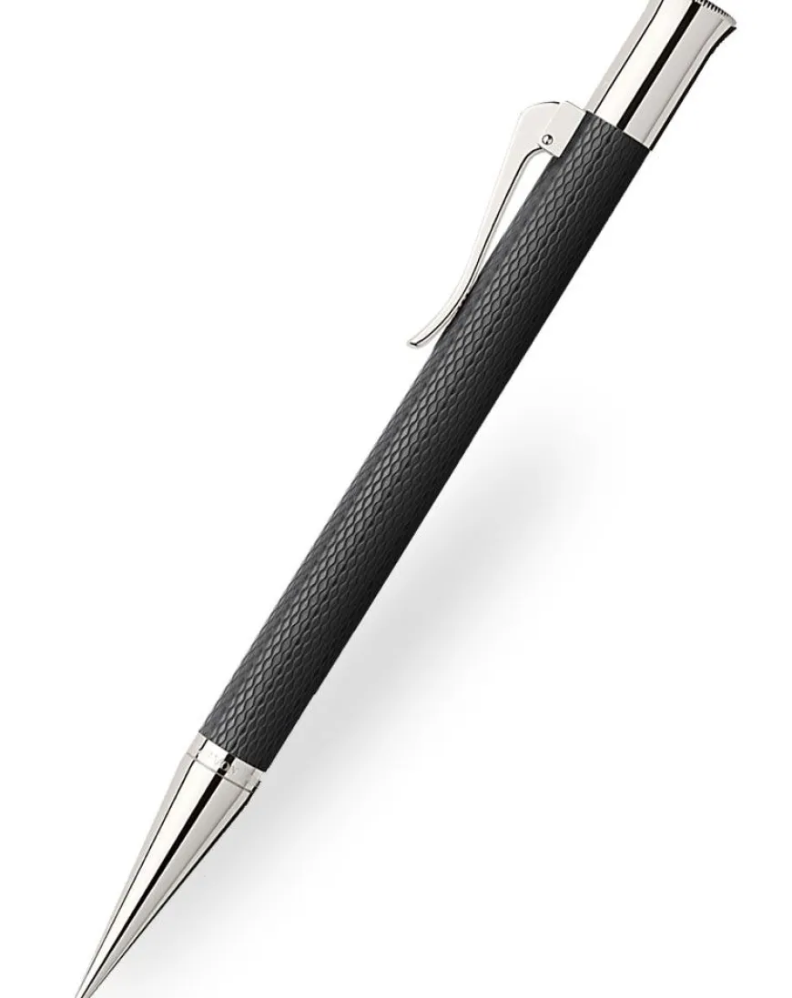 Graf von Faber-Castell Guilloche Black Mechanical Pencil