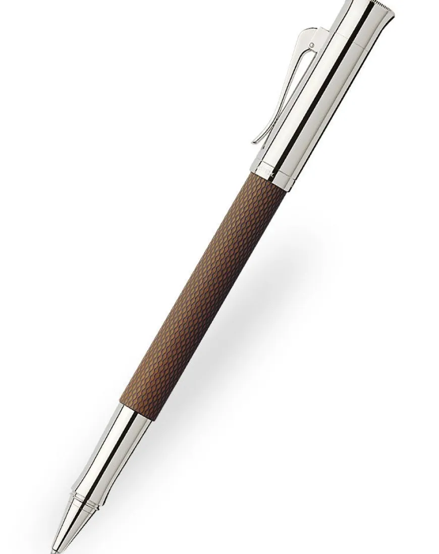 Graf von Faber-Castell Guilloche Cognac Rollerball Pen