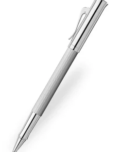 Graf von Faber-Castell Guilloche Rhodium Rollerball Pen