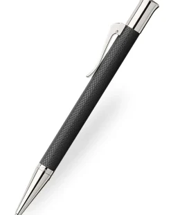Graf von Faber-Castell Guilloche Black Ballpoint Pen