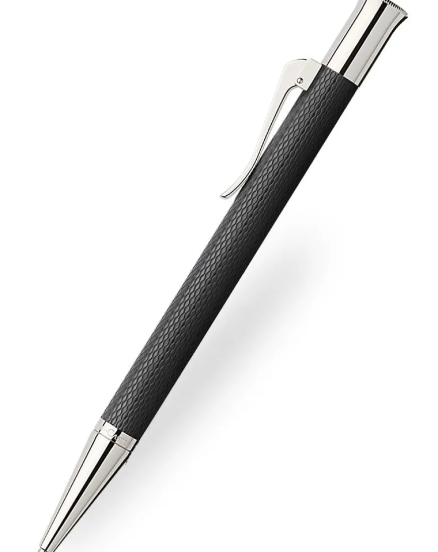 Graf von Faber-Castell Guilloche Black Ballpoint Pen