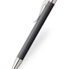 Graf von Faber-Castell Guilloche Black Cisele Ballpoint Pen