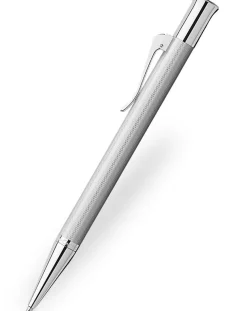 Graf von Faber-Castell Guilloche Rhodium Ballpoint Pen