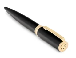 Hugo Boss Arche Double B Black & Gold Ballpoint Pen