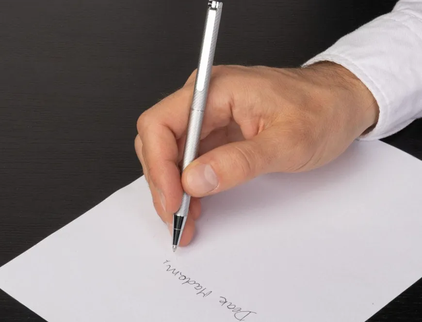 Hugo Boss Cloud Chrome Ballpoint Pen