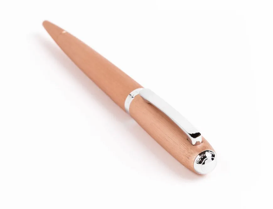Hugo Boss Contour Brushed Champagne Ballpoint Pen