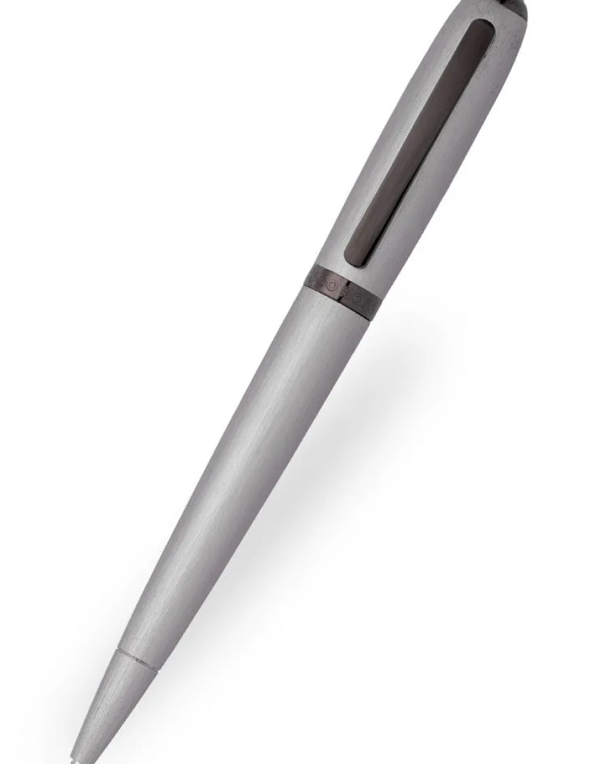 Hugo Boss Contour Brushed Chrome Ballpoint Pen