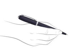 Hugo Boss Contour Brushed Navy Ballpoint Pen