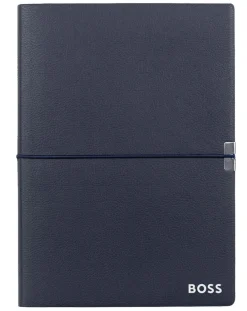 Hugo Boss Elegance Storyline Navy A5 Notebook