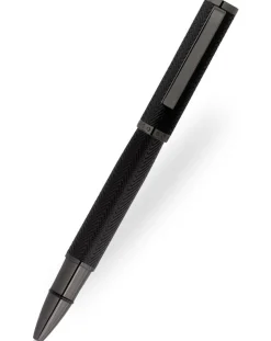 Hugo Boss Formation Herringbone Gunmetal Rollerball Pen
