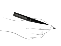 Hugo Boss Formation Herringbone Gunmetal Ballpoint Pen