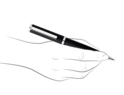 Hugo Boss Formation Herringbone Chrome Ballpoint Pen